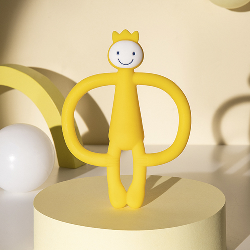 Wq-3 monkey teether [bag yellow]