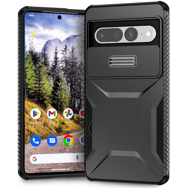 The harvester flat model is suitable for Pixel 9 Pro mobile phone case cross-border e-commerce hot selling window Google 7 protective cover