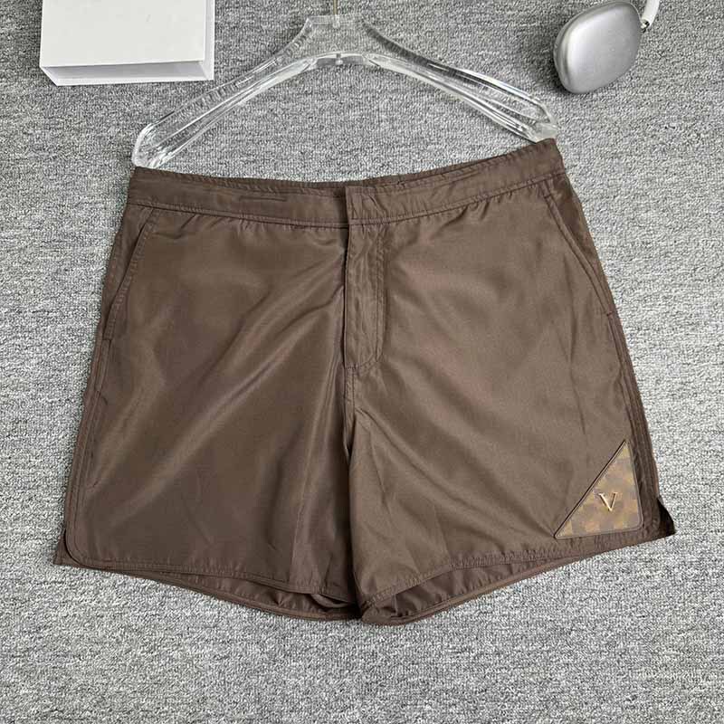 2026Ss New Summer Style V-Brand Checkerboard Pattern Simple, Fashionable, Versatile Casual Nylon Shorts for Men and Women 2026Ss New Summer Style V-Brand Checkerboard Pattern Simple, Fashionable, Versatile Casual Nylon Shorts for Men and Women