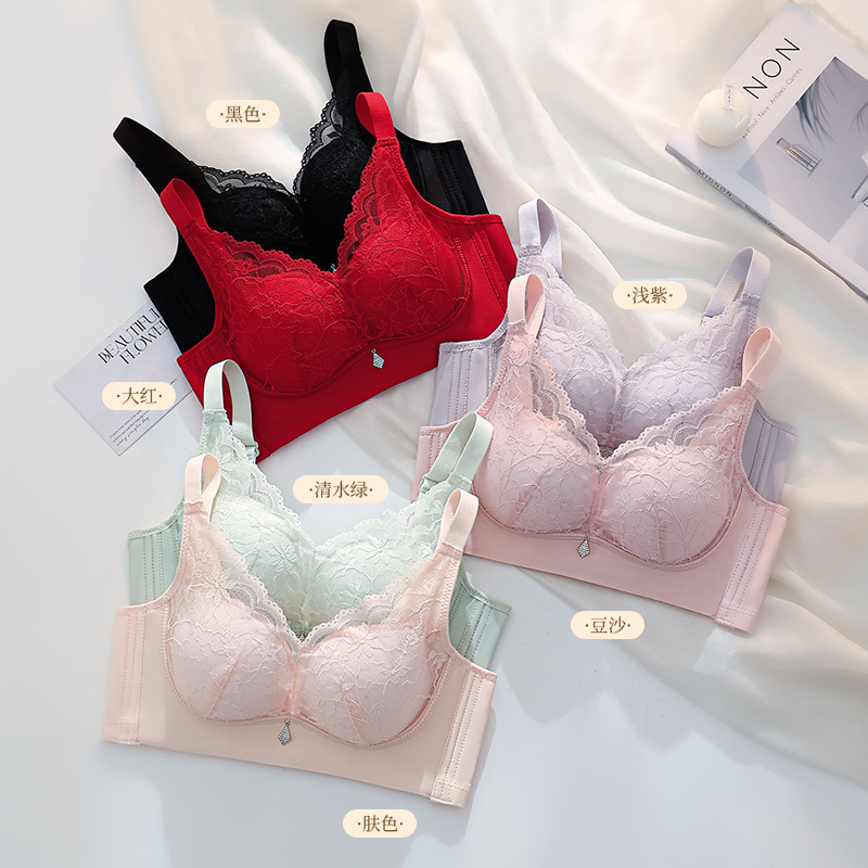 新しい下着ブラジャー女性プッシュアップ小さなバストランジェリー調節可能なたるみ防止女の子下着ブラジャーブラジャー女性のための|undefined