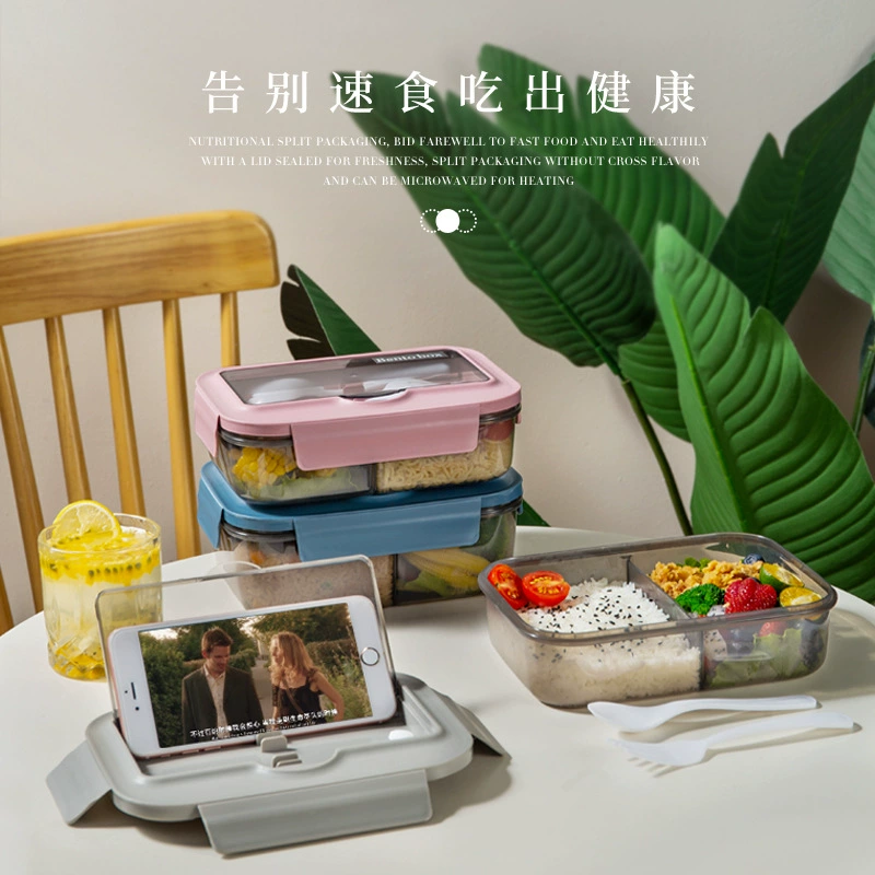 Children's lunch box, plastic mini box, extra-long thermos