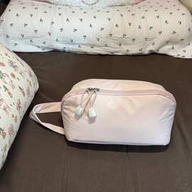 化妆包女2024新便携旅行手提洗漱包大容量高级化妆品收纳包