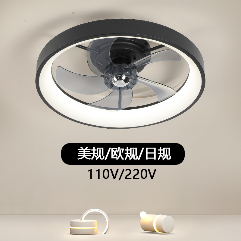 Amazon fan lamp ceiling bedroom lamp restaurant invisible ceiling fan lamp frequency conversion intelligent lamp fan US Japanese regulations 110V Amazon fan lamp ceiling bedroom lamp restaurant invisible ceiling fan lamp frequency conversion intelligent lamp fan US Japanese regulations 110V