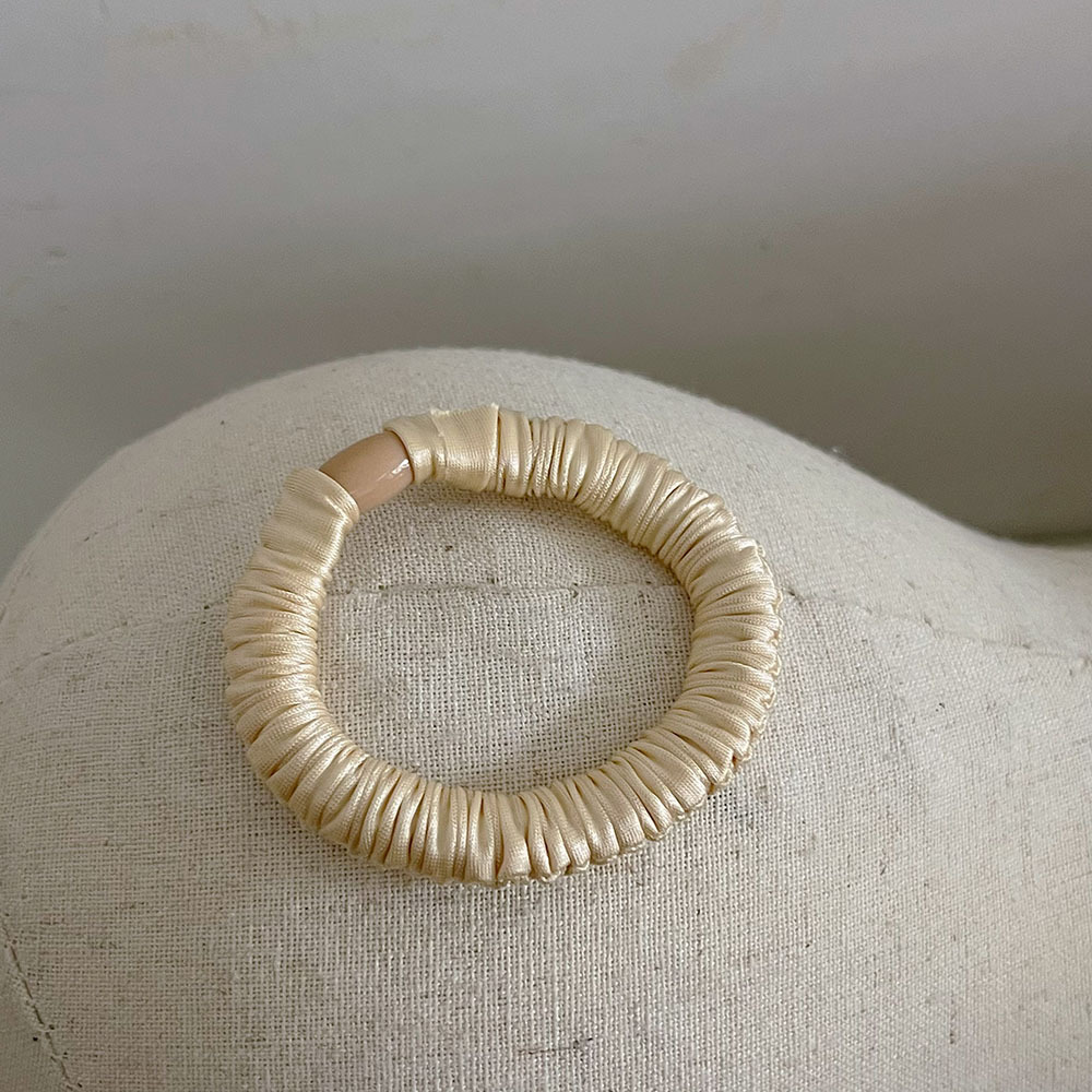 베이지색 슈퍼 소프트 고무밴드