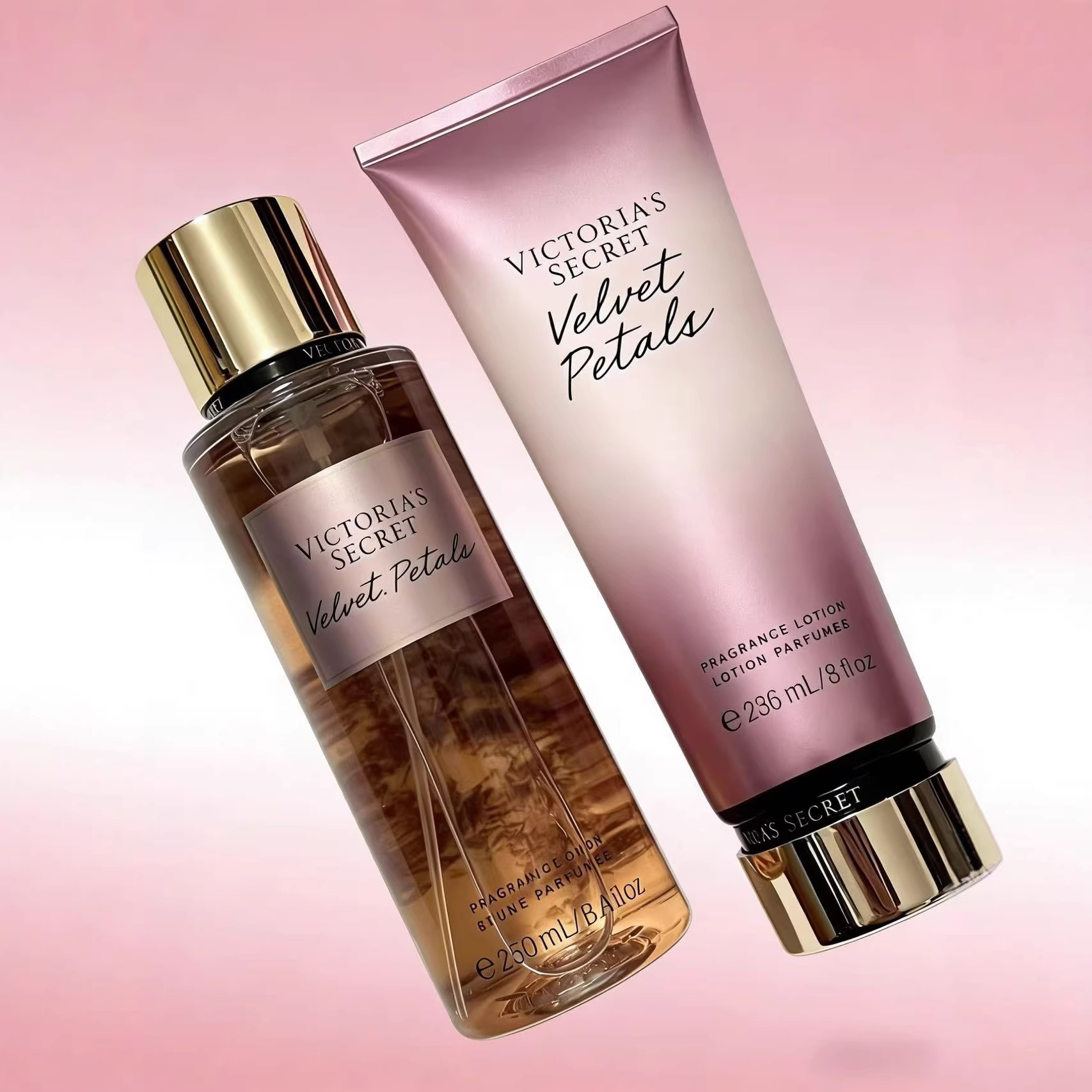 Victoria 's Secret Body Lotion & Aroma Spray Set Hidratación Hidratación Perdurable