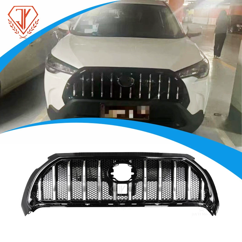 Подходит для решетки радиатора Corolla Cross 2022-2024 годов выпуска с вертикальными планками