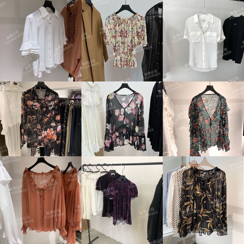 Clearance Sale 95/100/140 Fashion Mulberry Silk Shirt/Top/Silk Velvet Tailored Collection