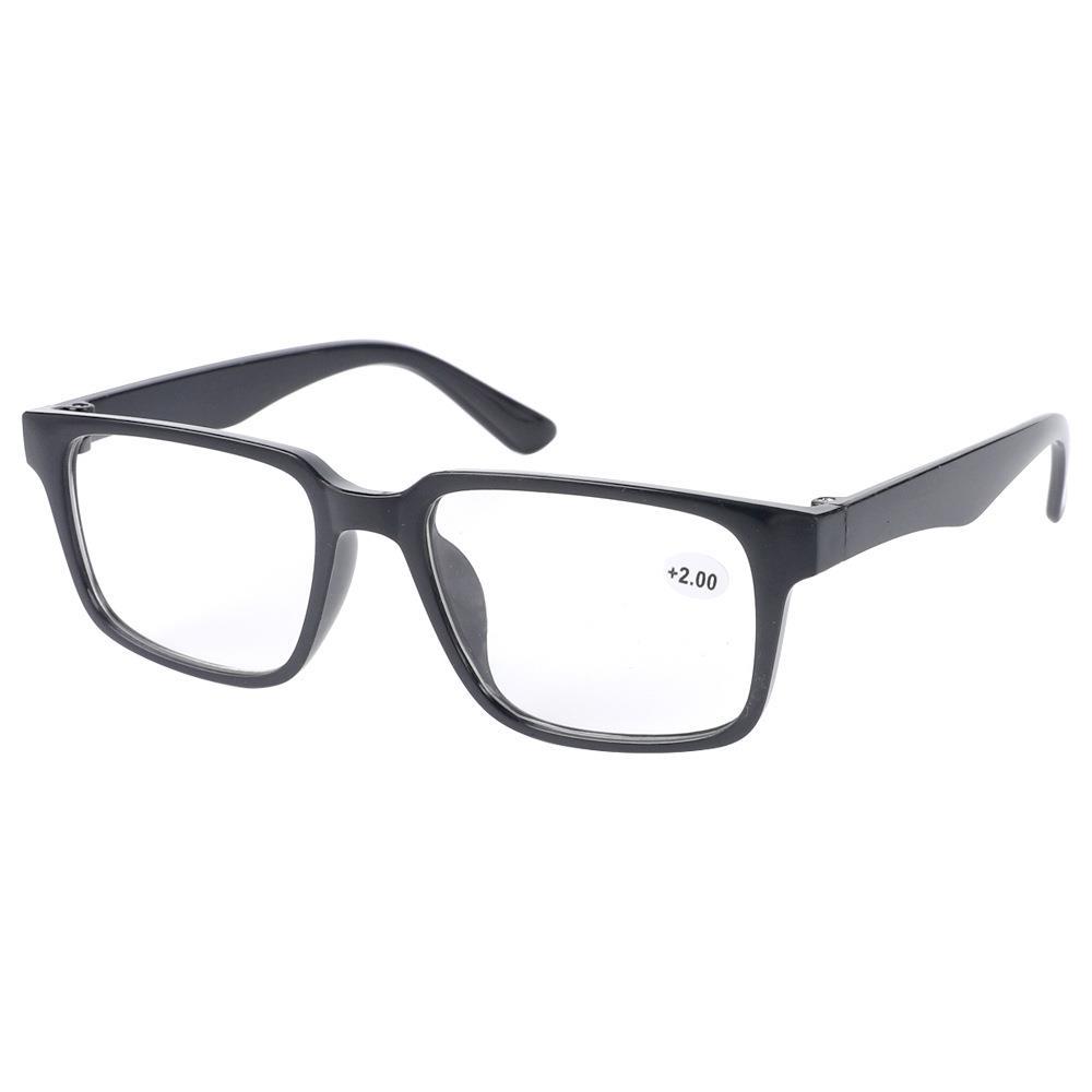 Fashionable plastic universal comfortable glasses for men and women