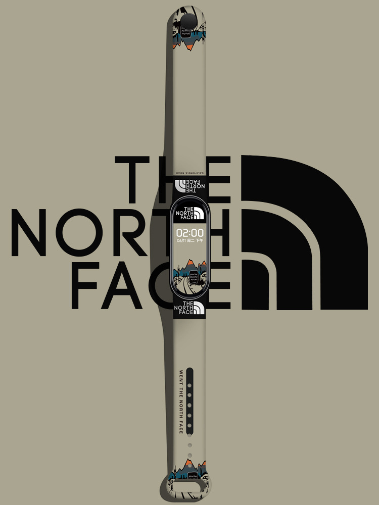 Adecuado para xiaomi 7 generación pulsera correa de muñeca 5/6 generación NFC versión 3/4 generación pulsera Norte impresión personalizada patrón banda de reemplazo