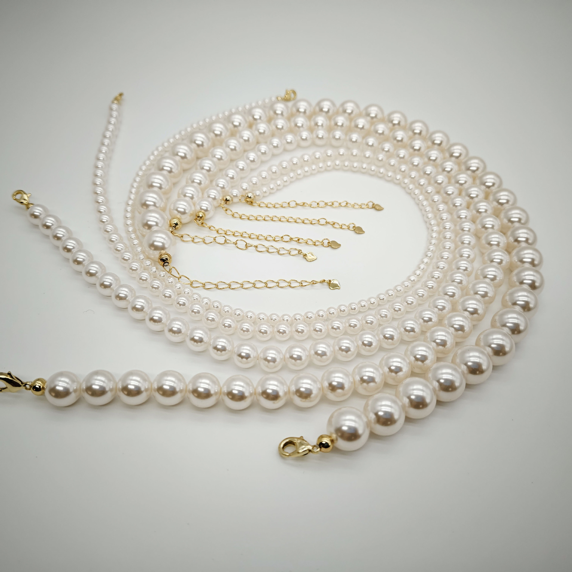 펄화이트 [연장체인 40+6cm]