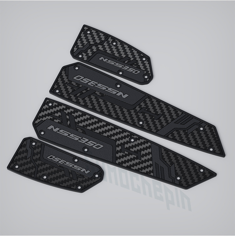 Suitable for Honda NSS350 Fosha FORZA350 Modified Foot Pedal Rubber Anti-slip Anti-drop Decorative Foot Pad Accessories