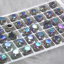 �ʷ�8mm����Բ��AB��K9�ϼ��ˮ��DIY��Ʒ�������צ���צ����