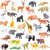 Set, marine farm, realistic dinosaur, children's animal model, toy, 53 pieces, early education