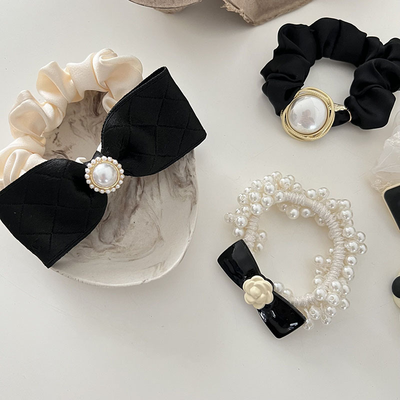 Vysoce kvalitní malá parfémovaná barevná mašle do vlasů, kožená stuha, dámská krátká vlasová pokrývka hlavy, dámská kravata, šperky na hlavu s tlustým střevním kruhem_voghion.com