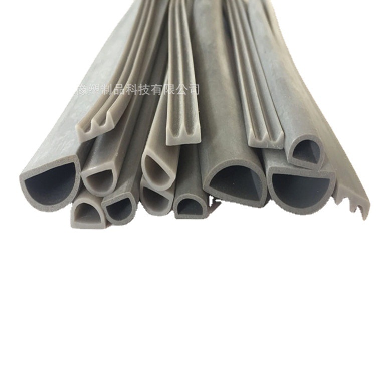 供应灰色硅胶密封条 密封条 山字形密封条