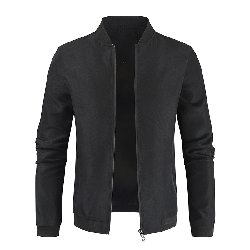 Title 4, New Mens Stand Collar Solid Casual Short Top, ...