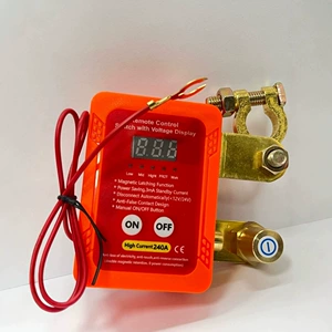 25 Yeni Model Kəsmə Açarları 12V240A Avtomobil Akkumulyatoru üçün Uzaqdan Ayırıcı