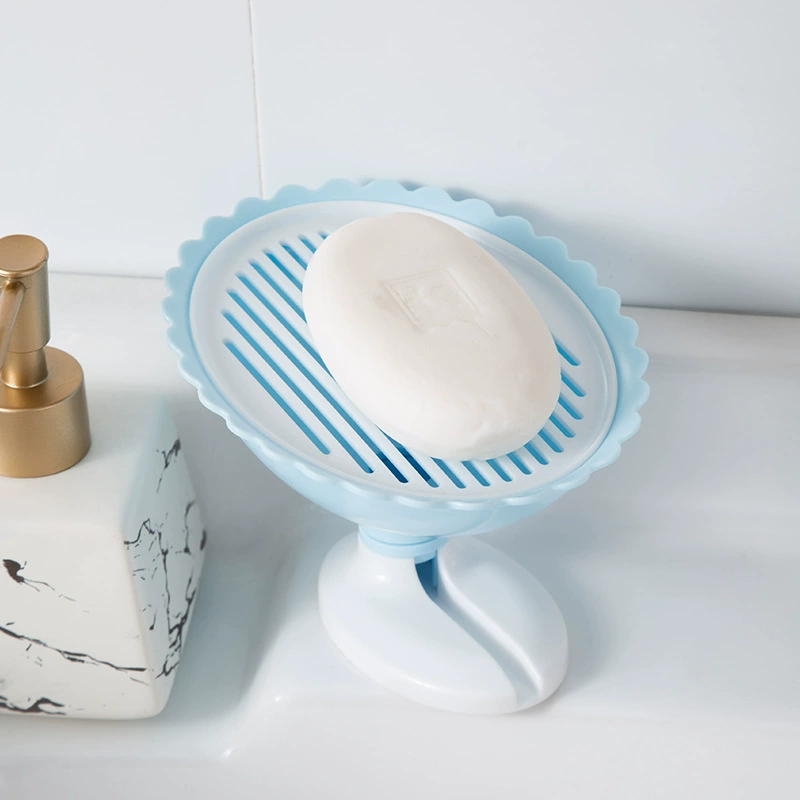 Soap holder, drying rack, flowered