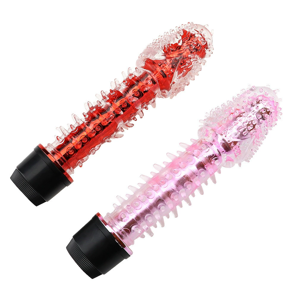 Драконовый Solding Stick Crystal Strying флуоресцентная палочка Один удар Маленькая лысая голова AV палочка вибрационная палочка женский мастурбационный массаж Массаж Лея