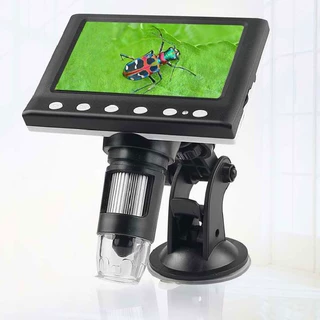 跨境新品显微镜DM7 1000倍带屏数码显微镜 维修显微镜 视频显微镜
