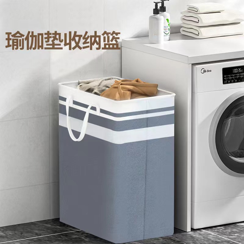 跨境外贸收纳箱瑜伽垫收纳筐脏衣篓玩具收纳桶篮子源头工厂现货