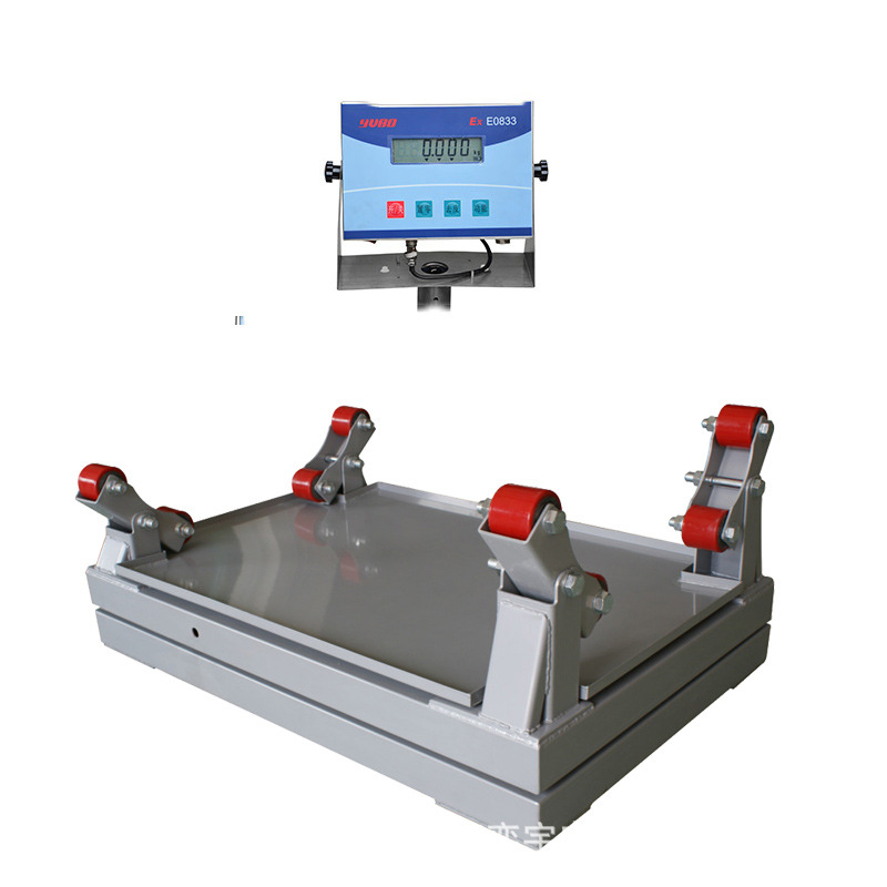 液化气灌秤1吨2T3吨化工气瓶称重设备电子秤防爆钢瓶秤E0833