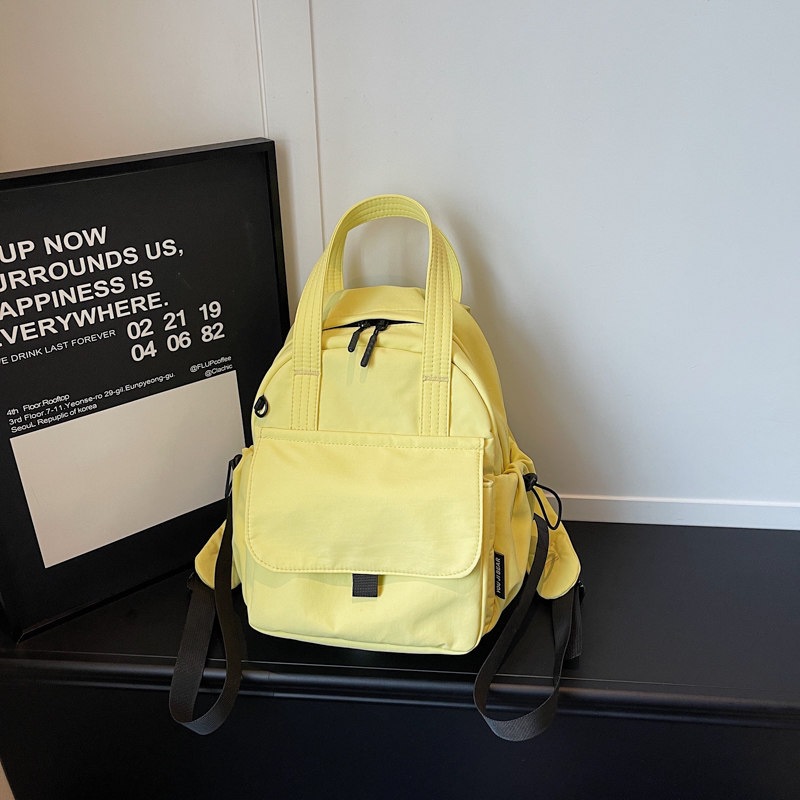 Mochila diaria nueva moda casual versátil marea de hombro femenino viaje ligero estudiantes de clase 2026