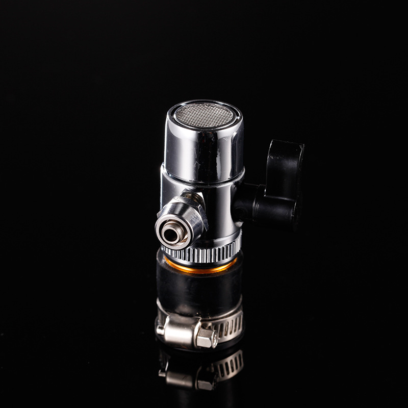 Válvula de un solo corte Válvula de conmutación de dos minutos de 2,5 minutos de cuatro giros de dos minutos purificador de agua de escritorio grifo de purificación de agua válvula de conmutación de tres vías válvula de conmutación