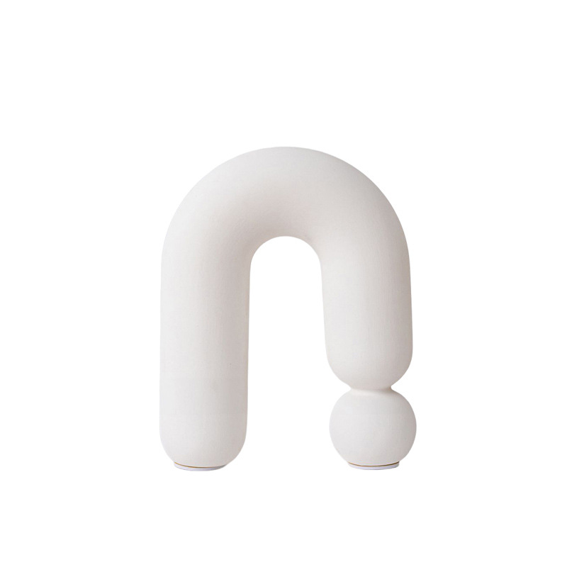 Decoraciones de cerámica blanca moderna y minimalista modelo de sala de vinos decoración artística decoración decorativa diseñador