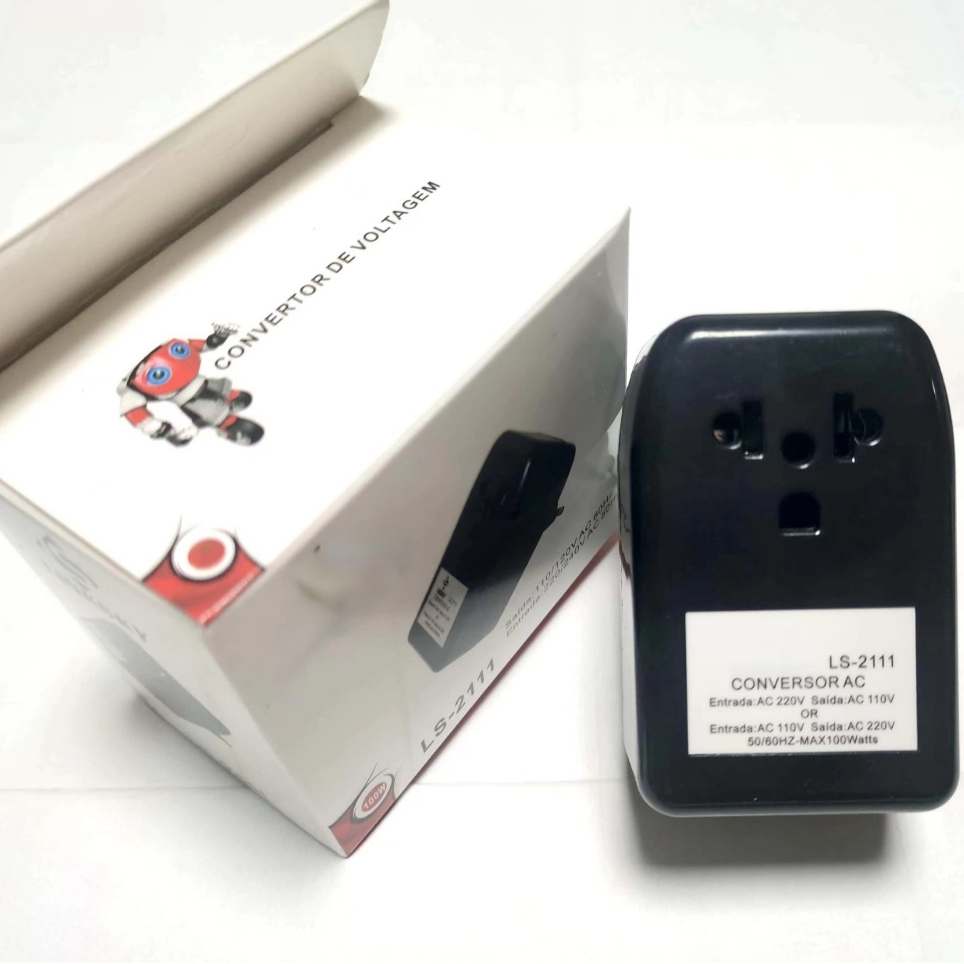 电源变压器110V转220V通用插口电压转换器双向变压220V转110V