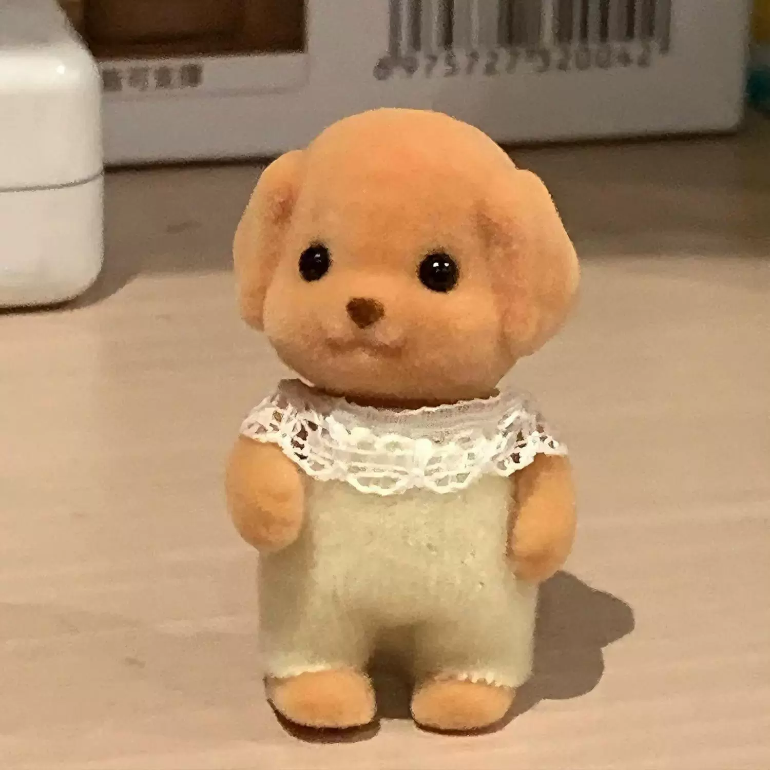 Four Limbs Movable Senbeier Poodle Doll Doll Flocking Toy Vinyl Doll Golden Retriever Dog Small Ornaments