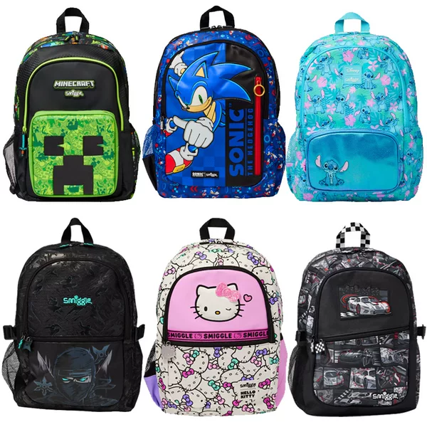 Special Chain Australian School Bag for Primary School Students, Boys and Girls, Large Capacity Backpack, Lightweight Casual Backpack