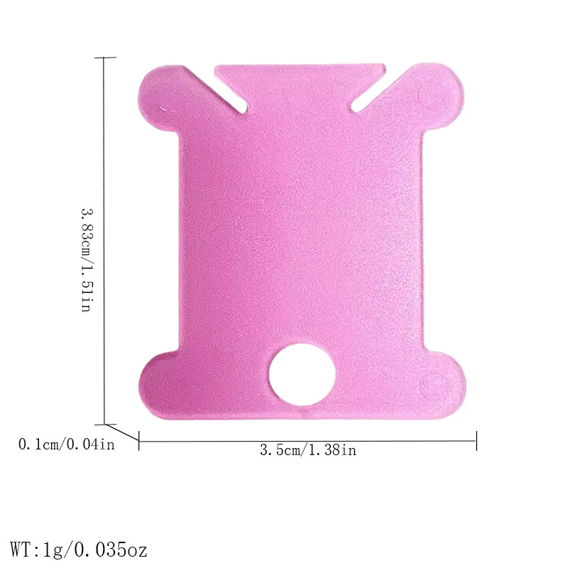 Перекрестие - winding plate wire board plastic winding board embroidered wire finishing tool 6 color 1000 bags per bag