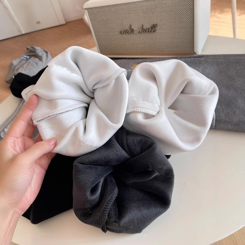 겨울 두꺼운  벨벳 드로스트링 다리 투웨어 캐시미어 스트레이트 팬츠 느슨한 느슨한 허리 캐주얼 할렌 바지