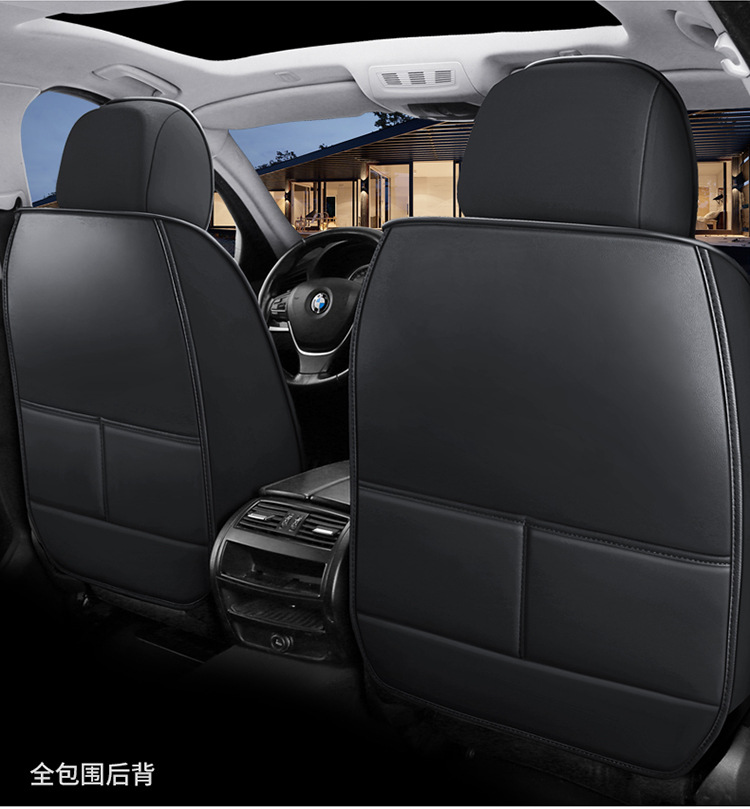 Wholesale Foreign Trade Manufacturers Direct Sales New All-Inclusive Car Seat Covers Full Leather Seat Cushions Four-Season Universal Seat Cushions Seat Covers