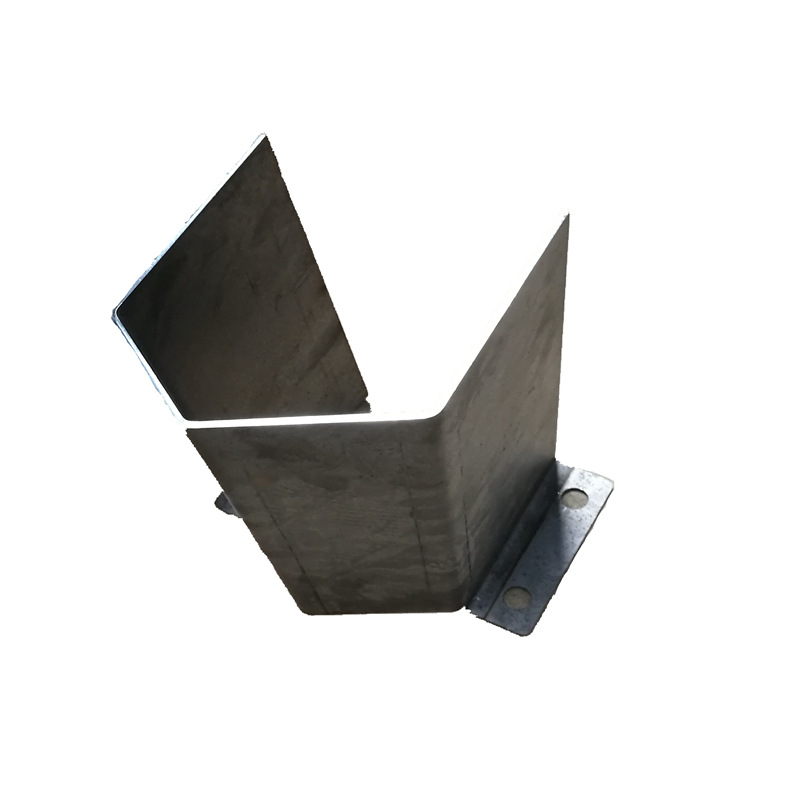 无锡货架配件防撞铁脚护腿角钢直角防撞柱加厚加高加宽