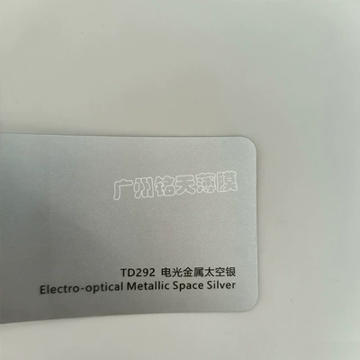 Factory wholesale colorful car wraps, Auto Color Change Film - imported-tpu-electric-light-space-silver-152-15m-roll