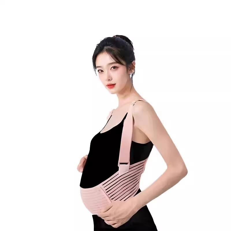 妊娠中期・後期の妊婦用腹帯、背中型腹帯、腰痛、妊娠中恥骨痛、薄型妊娠用|undefined