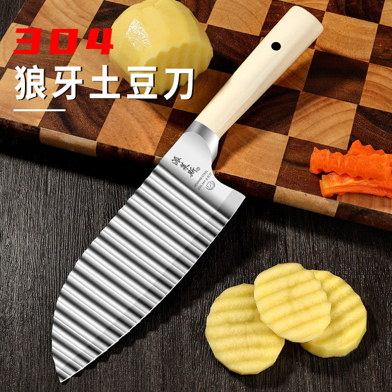 Herring 304 cuchillo ondulado