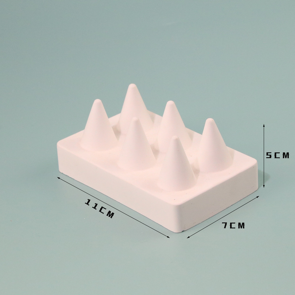 132g Weight Jewelry Rack Classification 1 Piece Quantity Gypsum Material Bow Knot Pattern Simple Style, Commute Style Simple Style Commute Bow Knot Gypsum Jewelry Rack 5