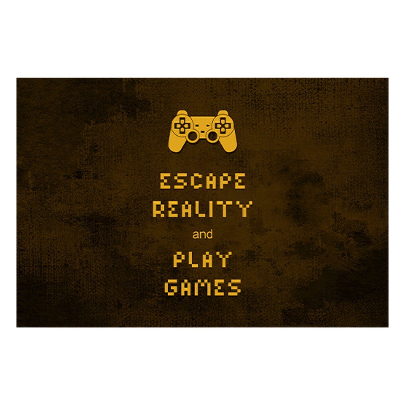 Cross-Border Video Game mango alfombra máquina de juego alfombra dormitorio manta completa sala de estar mesa de café alfombra de piso balcón ventana de la Bahía