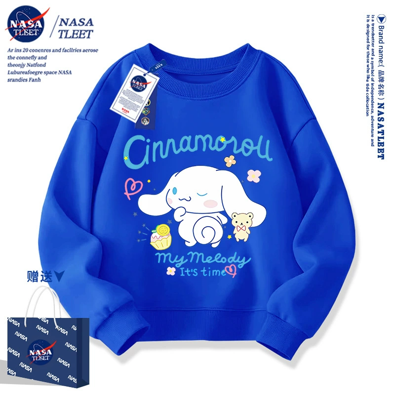 NASA совместимый новый мультяшный стиль студент верхняя одежда осень-зима милый песик Cinnamon dog Cinnamoroll толстовка