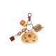 Red Riding Book Capibala Pendant Doll Capybara Doll Plush Bag Hanging Ornaments Girlfriend Keychain Gift