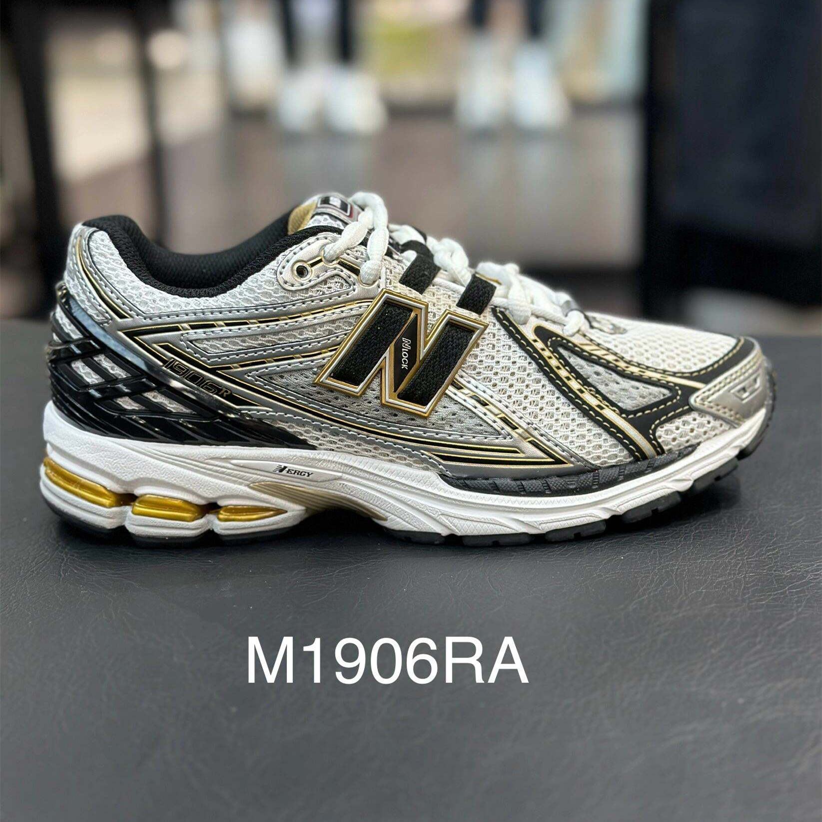 Nb1906R idman ayaqqabısı, gümüşü rəngli, yüngül qaçış ayaqqabısı