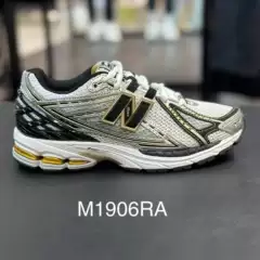 Cross-border Putian Shoes Pure Original NB1906R Liquid Silver Cushioned Wear-Resistant Low-Top Dad Shoes Running Sports Shoes Lightweight