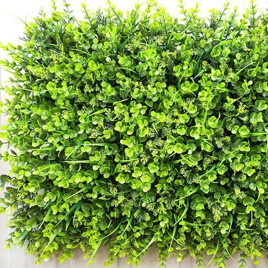 Plástico césped decoración artificial césped planta pared Milán sala de estar al aire libre planta verde estrellado artificial falso hierba fondo