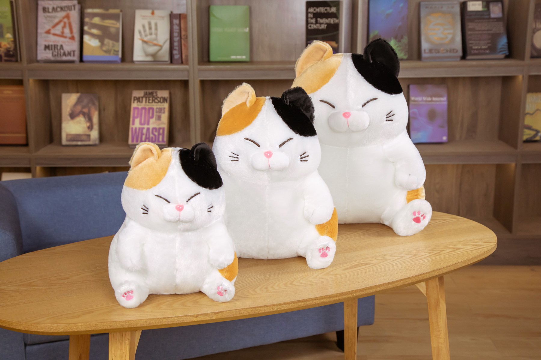 Cute cat plush toy