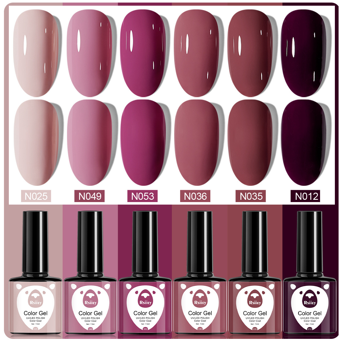 6 colores esmalte de uñas pegamento fototerapia embotellada color popular pintado brillante ojo de gato pegamento UV fototerapia pegamento esmalte de uñas traje de pegamento