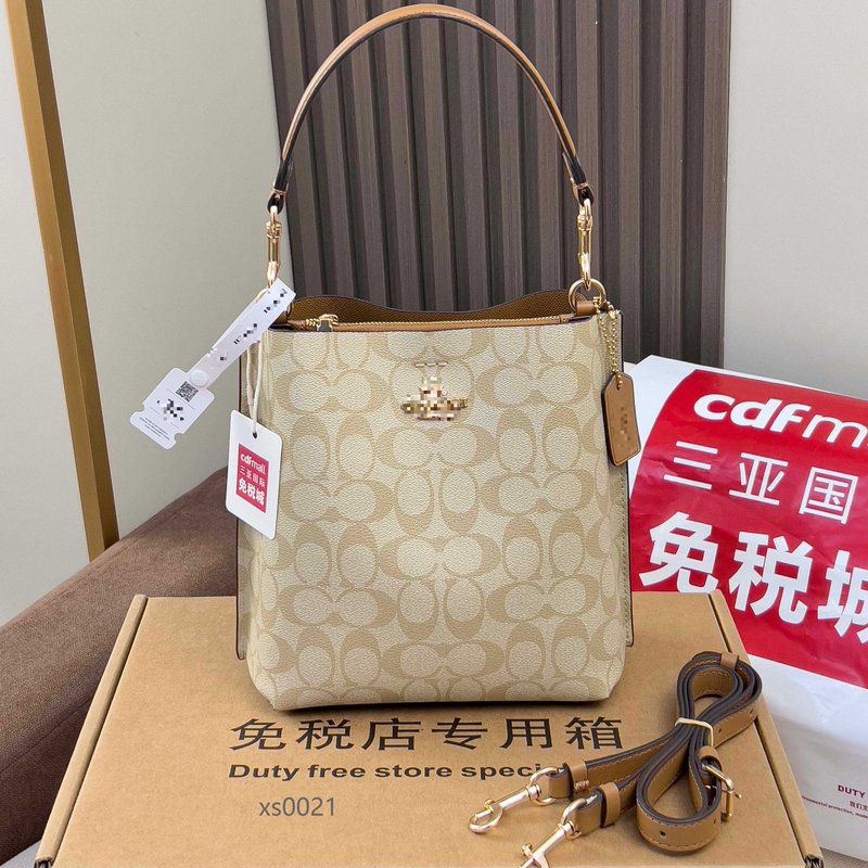 寇家新款女包包mollie水桶包时尚单肩斜挎包简约大气手提包百搭单|undefined