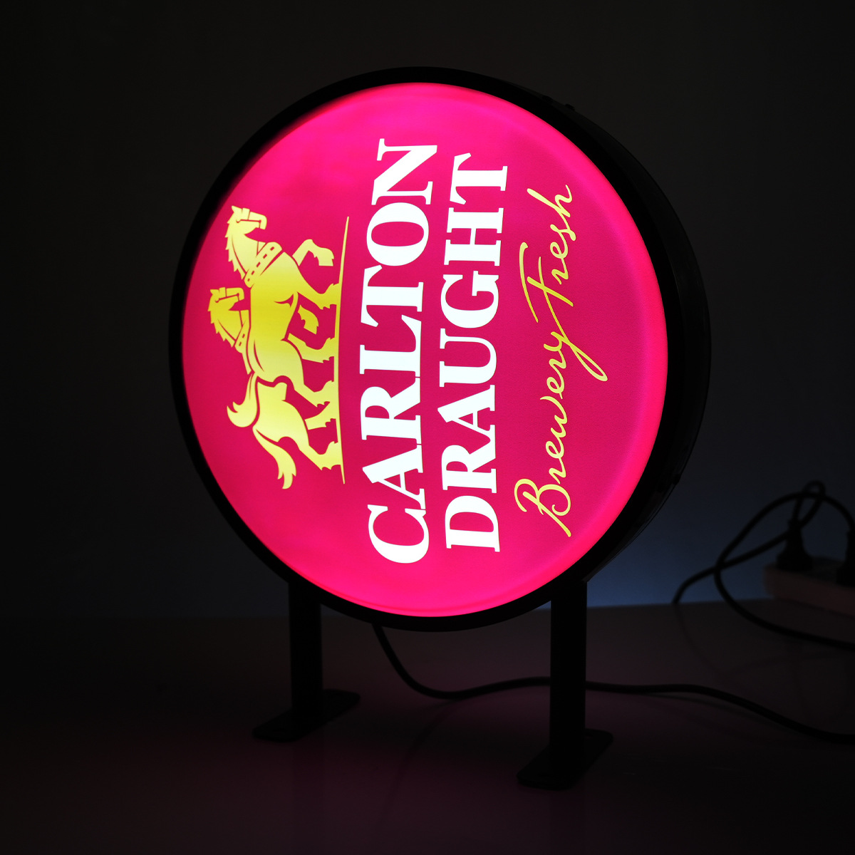 户外圆形方形吸塑灯箱led广告灯箱UV印刷亚克力招牌奶茶店灯箱